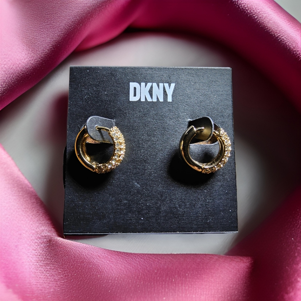Dkny hoop earrings